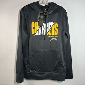 New Era Mens Chargers Grey Pullover Hoodie M